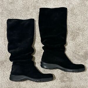 C la Candadienne suede leather boots